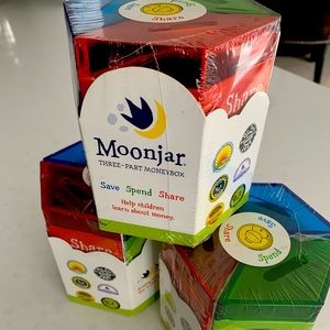 MoonJar Savings Bank for Kids